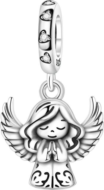 PANPOKI Anhänger 925 Silber, Perle, Engel-Mädchen - Bild 1