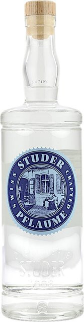 Studer Pflaumenbrand, Obstbrand, Schweiz, 41 % Vol., 0,7 l - Bild 1