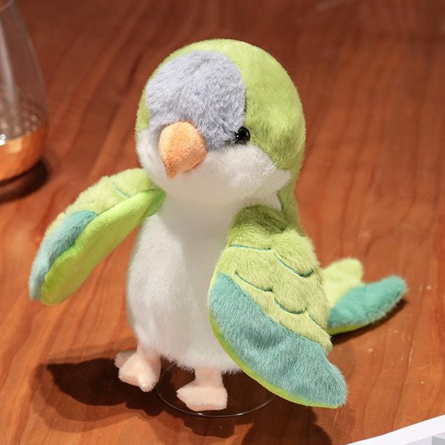 Yiran toy Papagei Handpuppe, Plüsch, 20cm, Bunt / Mehrfarbig - Bild 1