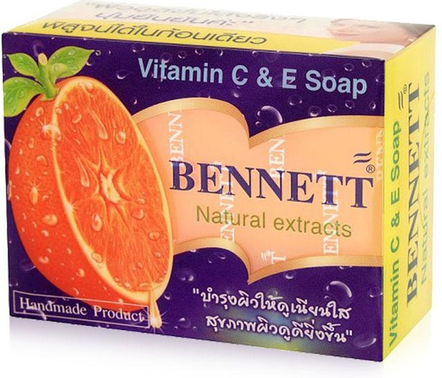 Bennett Bar Soap Vitamin C und Vitamin E, 130 g, Unisex - Bild 1