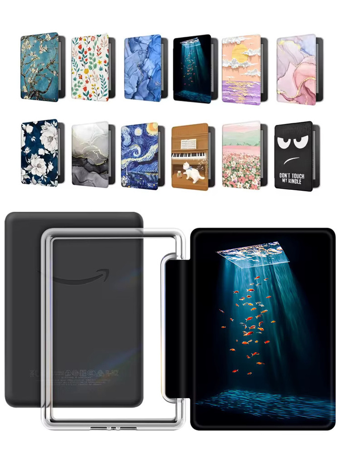 Greliana Acryl-Schutzhülle für Kindle Paperwhite, Transparent, Weiß - Bild 5