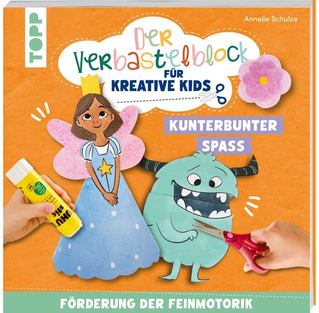 Buch Der Verbastelblock für kreative Kids Kunterbunter Spaß von Topp in Multicolor - Bild 1