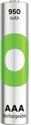 GP AAA NiMH Akku Set 950 mAh 1.2V Silber 2 Stück - Bild 1
