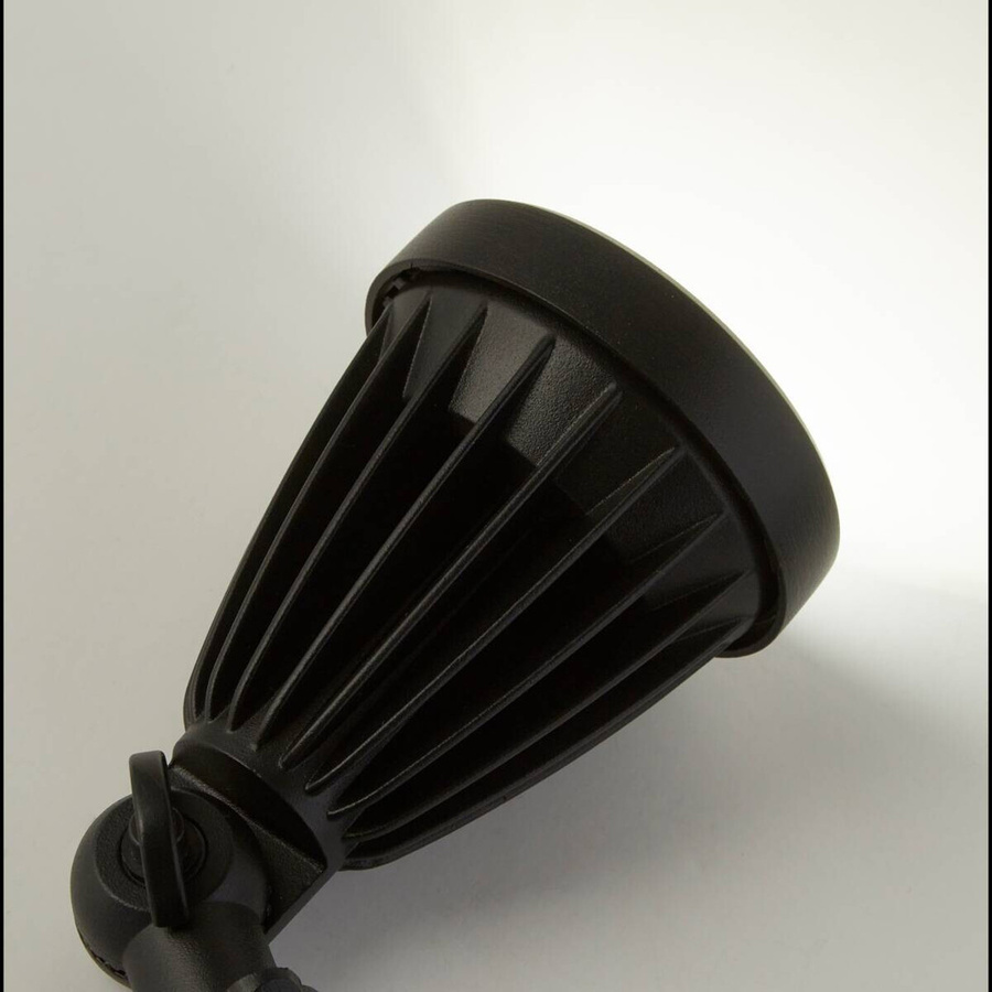 Solar LED-Außenleuchte Spikey II in Schwarz und Transparent mit Erdspieß, IP54, B/H/T: 8 x 25 x 14,3 cm - Bild 2
