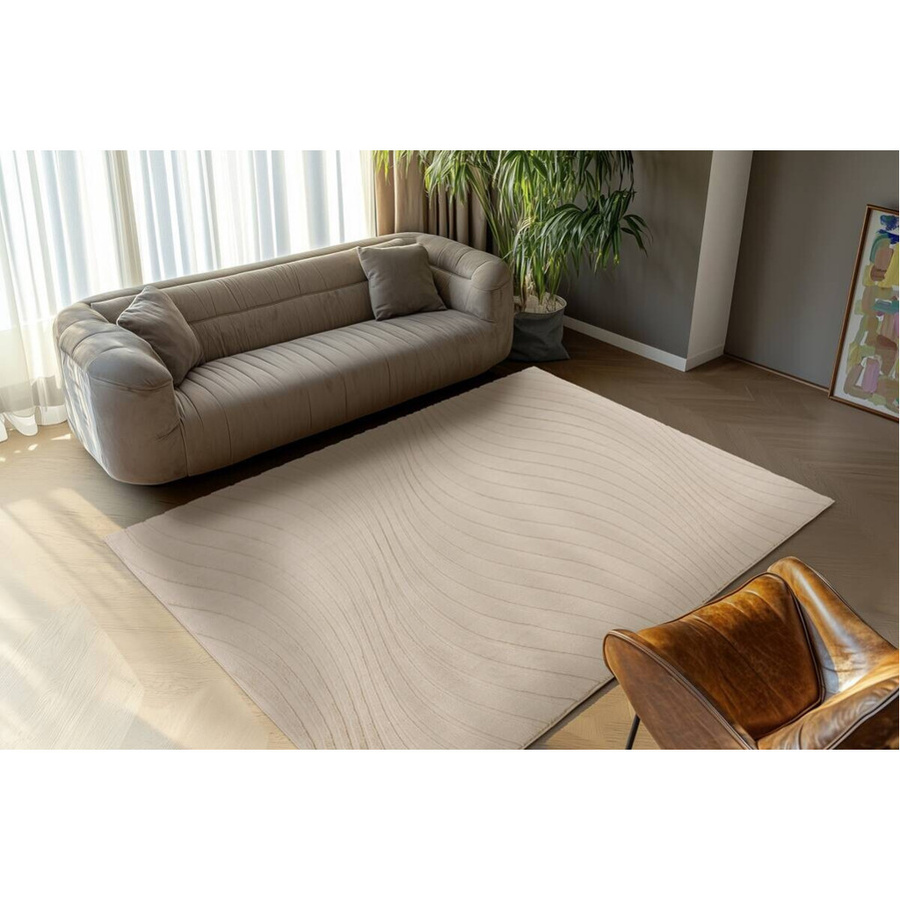 Kayoom Teppich Kierk modern beige B/T: 80 x 150 cm - Bild 2