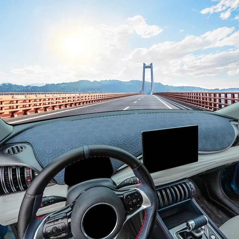 YaLumei Dashboard Abdeckung aus Leder für BYD Atto 3 Yuan Plus (2021-2024) als rutschfester Sonnenschutz - Bild 2