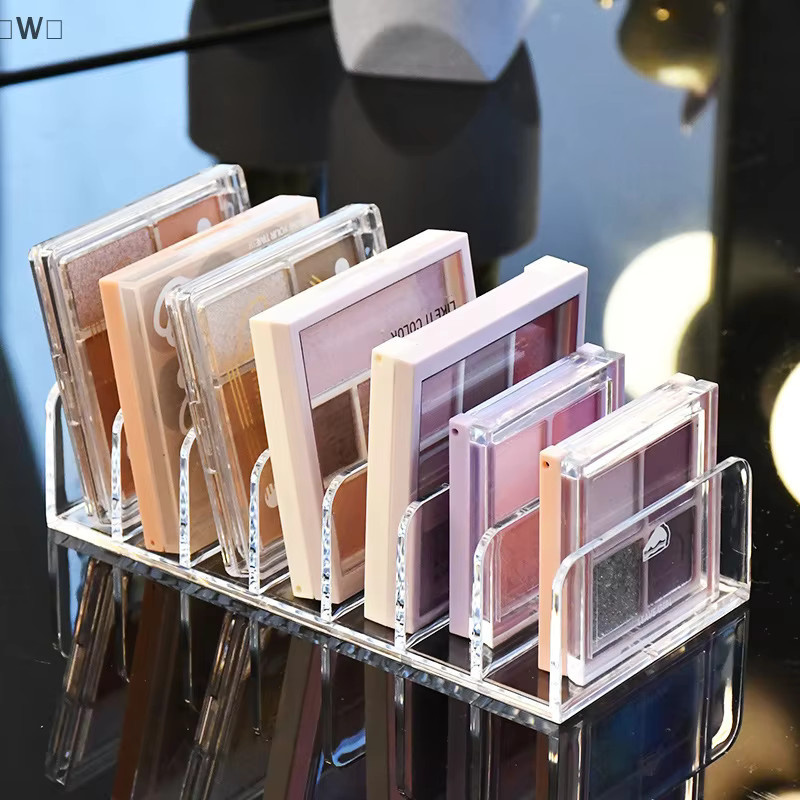 ómW zas Acryl Lidschatten-Palette Organizer und Kosmetik Aufbewahrungsbox in Transparent - Bild 2