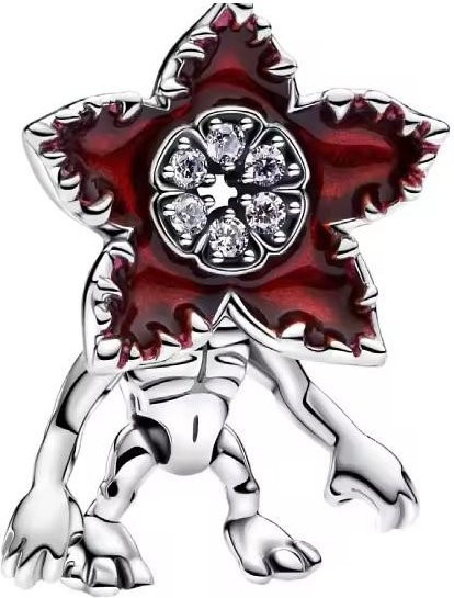 Anhänger Monsterblumen, 925 Silber, Perle, Zirkonia, Damen - Bild 1