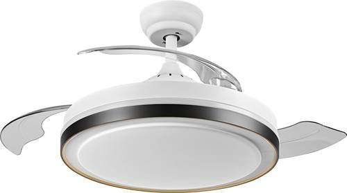 OSRAM HOMELIGHTING Retractable 1070 Deckenventilator mit LED in Weiß, 66W - Bild 1