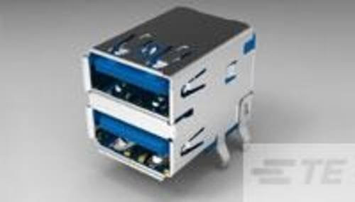 TE Connectivity Serial I/O Connector 1932355-1 in Blau - Bild 1