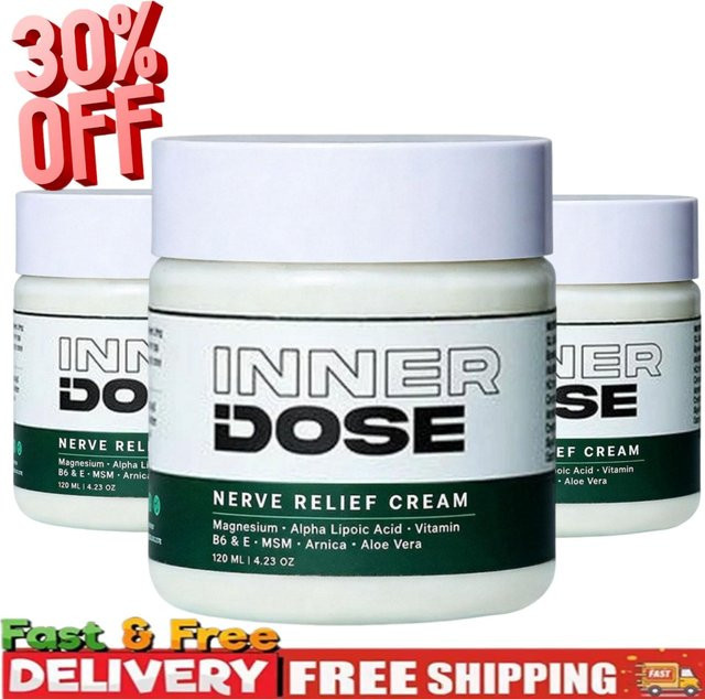 Inner Dose Körperlotion, 120 ml, Magnesium, MSM, Arnika-Extrakt - Bild 1