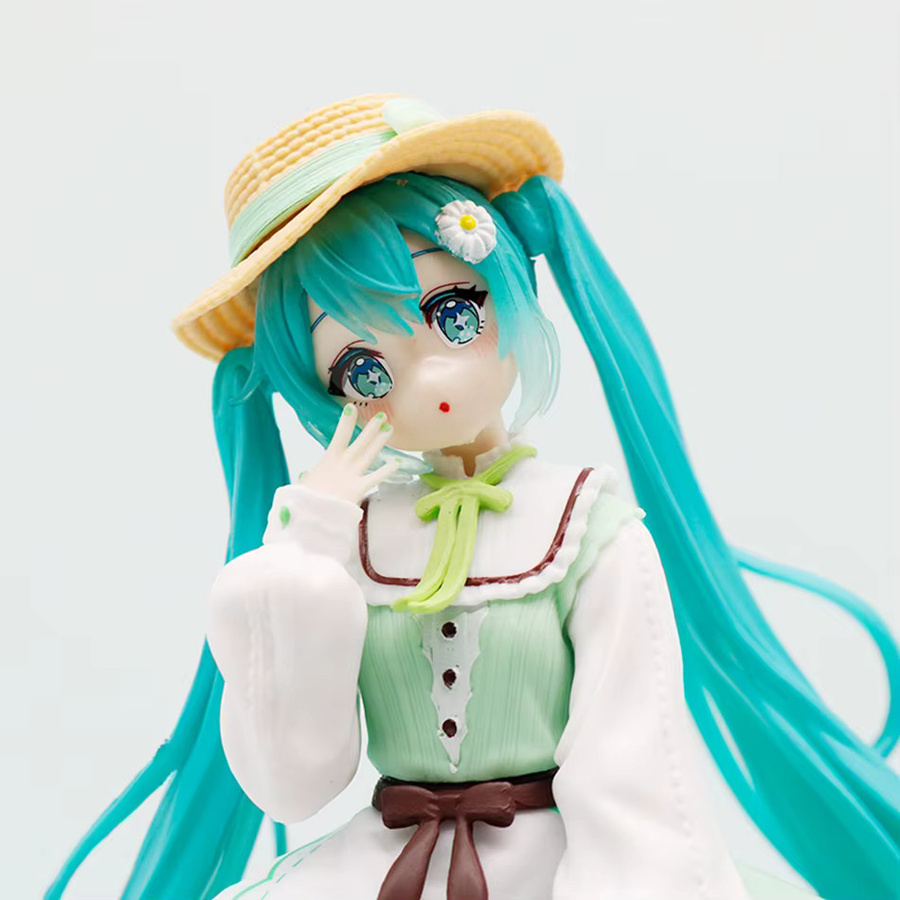 Bandai Hatsune Miku Yotsuba Country Princess Anime-Figur, Kunststoff - Bild 2