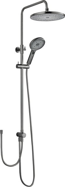 Schöner Wohnen Duschsystem Biella Industrial Grau B/H/T: 35 x 118 x 26 cm - Bild 1