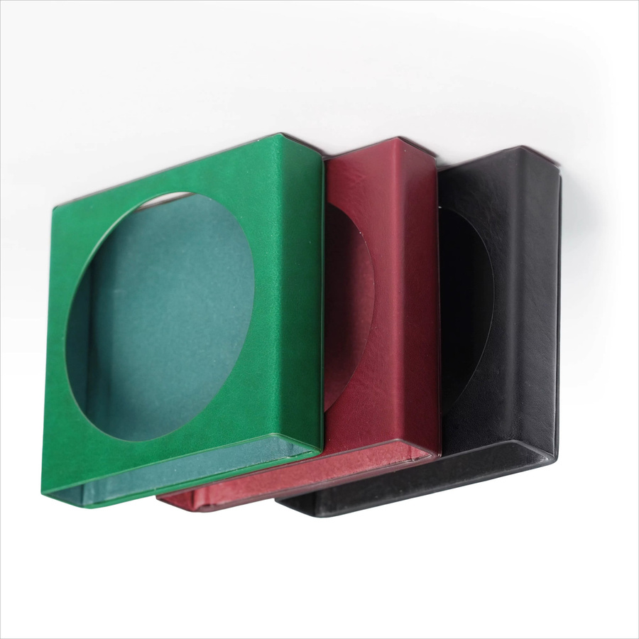 FiiO SK-DISC Magnetische Schutzhülle aus PU-Leder für Snowsky DISC MP3-Musikplayer in Schwarz, Rot und Grün - Bild 3