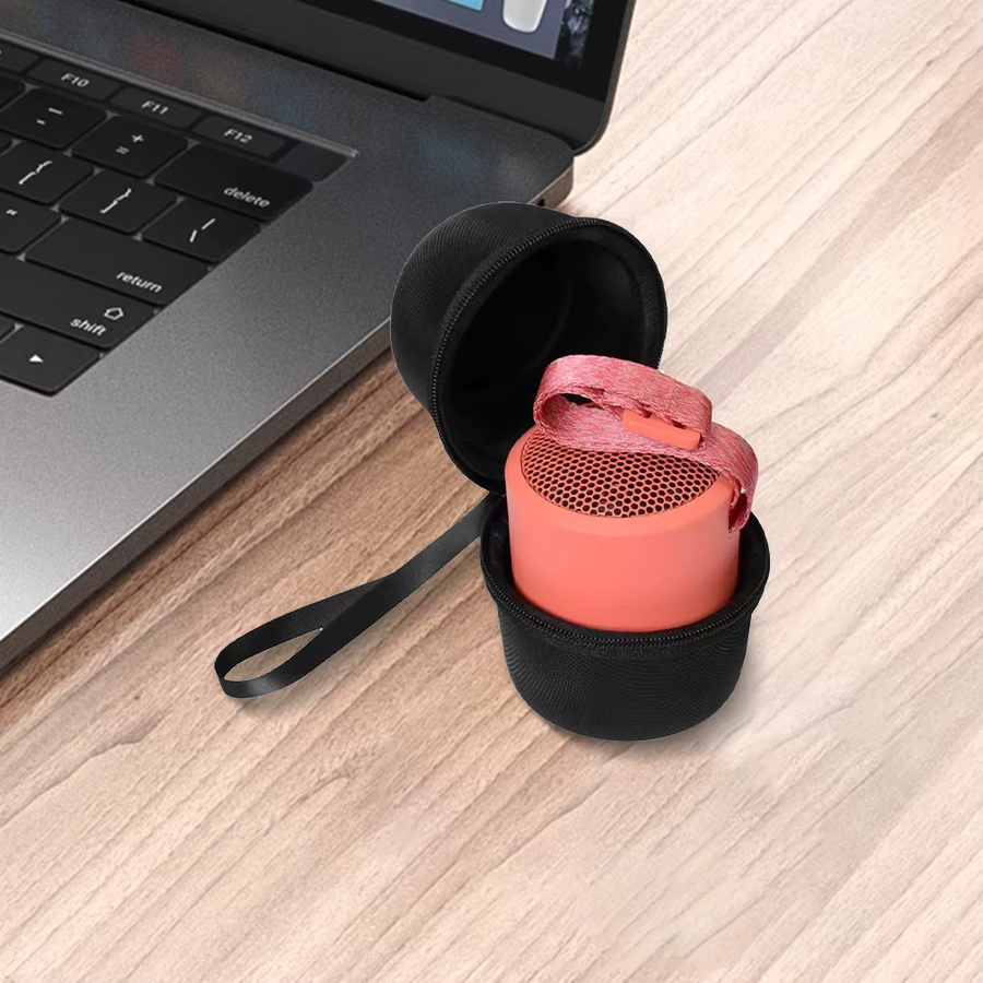 ALLOYSEED Schutzhülle für Sony SRS-XB100 Bluetooth Lautsprecher, stoßfeste Tragetasche, Schwarz - Bild 1