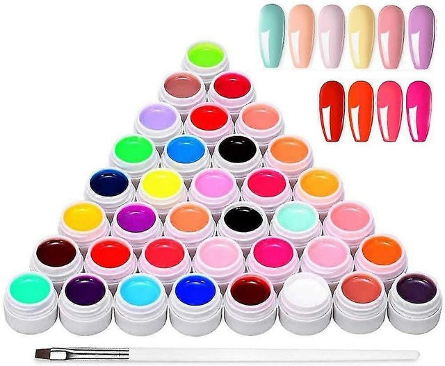 XIANQI UV-Gel-Nagellack-Set, 36 Farben, Glänzend - Bild 1