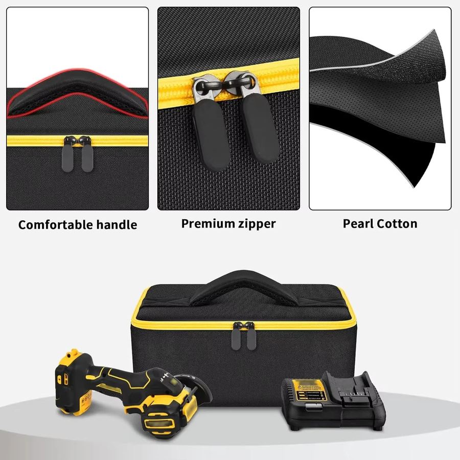 DeWalt Aufbewahrungstasche in Schwarz für 20V MAX Cut Off Tool 3 in 1 Brushless DCS438B Tragetui Organizer - Bild 3