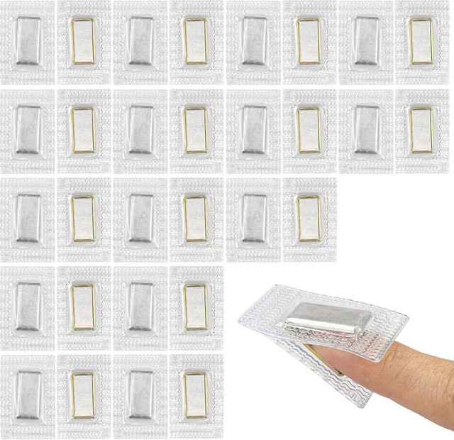 10 Paar JAY HOME magnetische Druckknöpfe zum Einnähen, unsichtbare Verschlussknöpfe in Silber für Handtaschen, Kleidung und DIY-Handwerk - Bild 1
