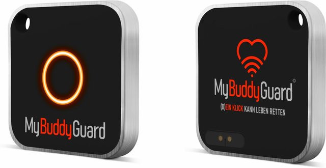 MyBuddyGuard Notfall-Melder mit GPS in Schwarz - Bild 1