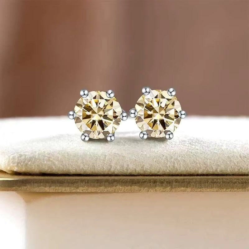 Schmuck-Set 925 Silber, Moissanite, Kristall, Damen - Bild 1