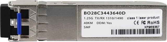 BlueOptics BO28C3443640D-BO Netzwerk-Transceiver-Modul Faseroptik cSFP in Silber - Bild 1