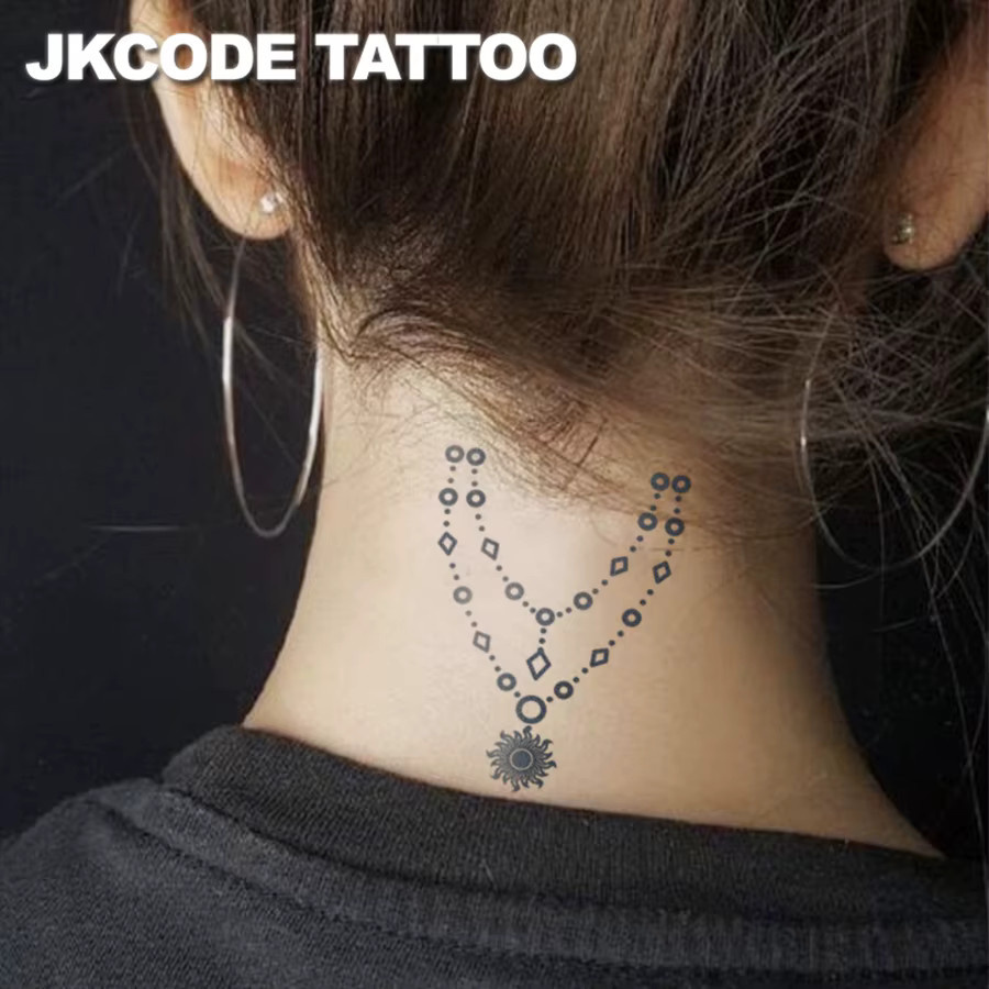 JKCODE TATTOO Minimalistische Kräuter-Finger-Tattoo-Aufkleber, Damen - Bild 2