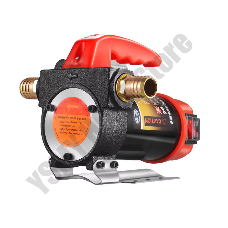 Elektrische Kraftstofftransferpumpe in Rot für Diesel und Kohleöl, 12 V/24 V/220 V, 12 GPM mit automatischem Start/Stopp - Bild 6