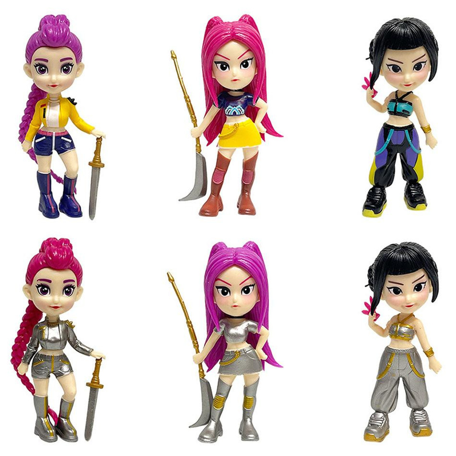 Fashnics Kpop Devil Hunter Actionfiguren PVC Bunt / Mehrfarbig - Bild 2