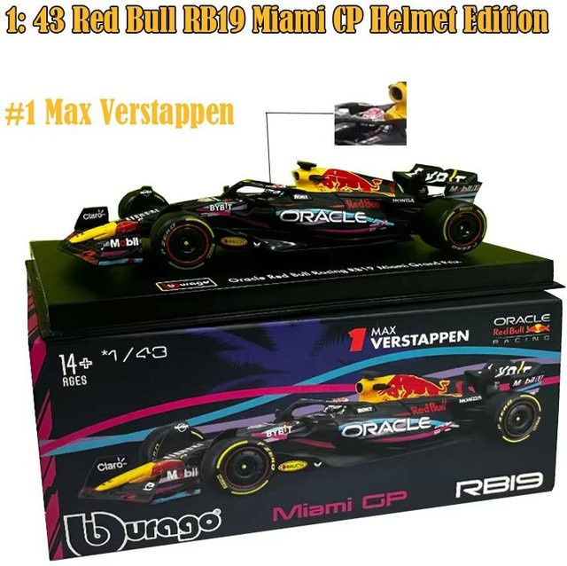 Bburago Red Bull Rb19, Diecast Modell, 1:43, ab 14 Jahren - Bild 1