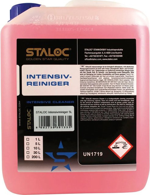 Staloc Intensivreiniger Reinigungskonzentrat Pink 245 g - Bild 1