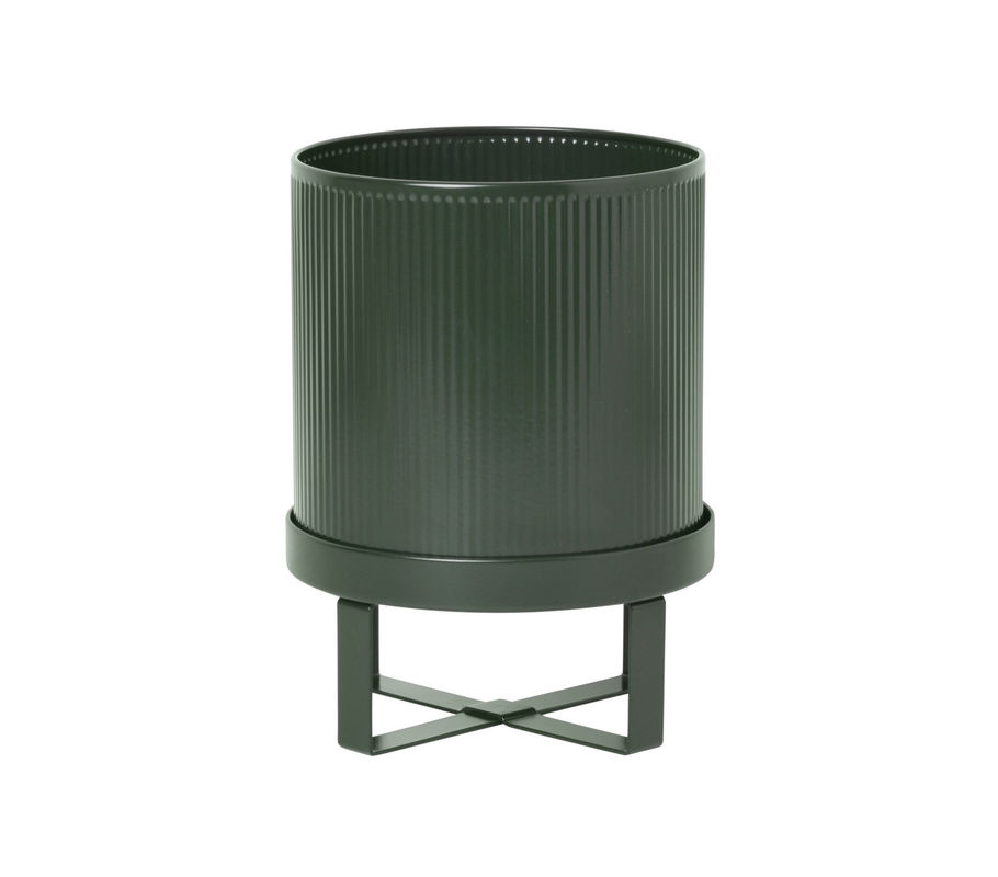 Ferm Living Bau Pflanzentopf groß Dunkelgrün Ø 28 cm - Bild 2