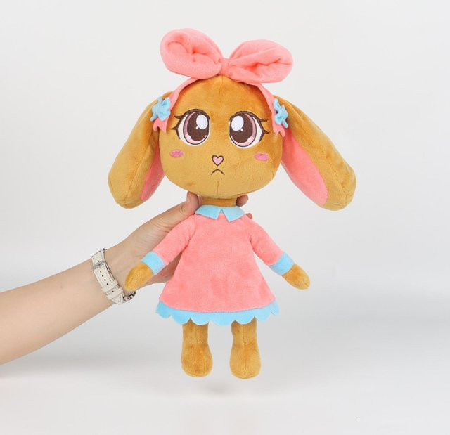 Dollys Factory Süße Kaninchen Plüschpuppe, Kuscheltier, ab 14 Jahren - Bild 1
