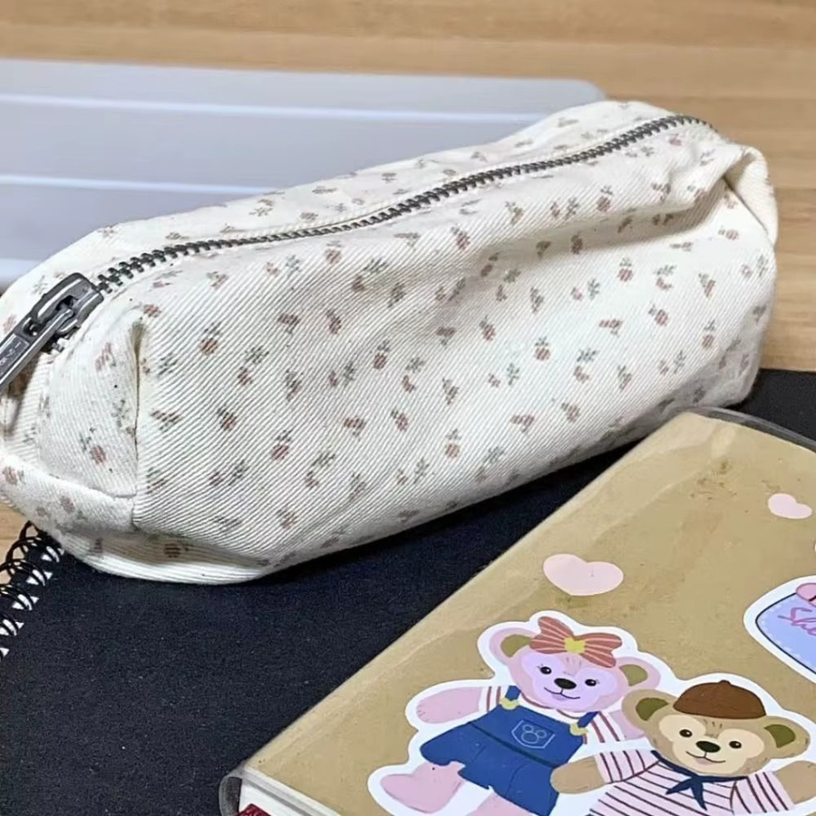 DITIPOO Mäppchen mit Blumenmuster und Cartoon-Design, großes Schreibwaren-Etui für Schüler und Studenten - Bild 3