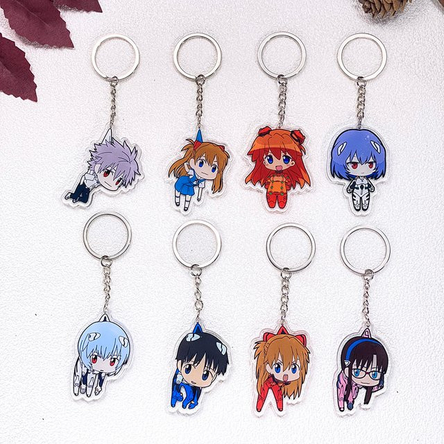 Potdemiel Anhänger Acryl, Anime-Figuren Neon Genesis Evangelion - Bild 1