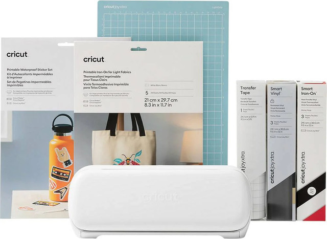 Cricut Joy Xtra Starter Bundle Schneidemaschine in Weiß - Bild 1