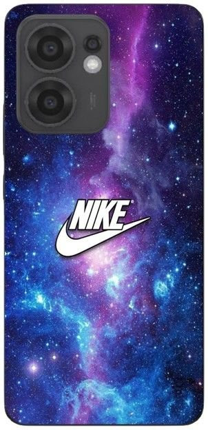 Manicase Schutzhülle für Oppo Reno 13F mit Nike-Logo in Weiß und Schwarz Multicolour - Bild 1