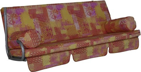 ANGERER FREIZEITMÖBEL Hollywoodschaukelauflage Trend, mehrfarbig, B/L: 180 x 54 cm - Bild 1
