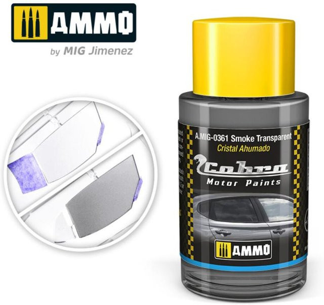 AMMO by MIG Jimenez Cobra Motor Smoke, transparent - Bild 1