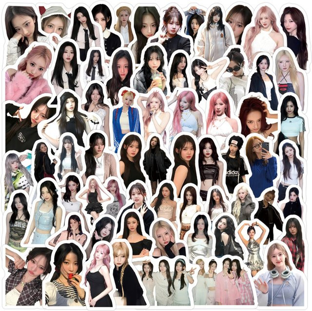 KPOP BabyMonter Graffiti-Aufkleber, DIY Dekorative Spielzeug-Sticker, 105 Stück - Bild 1