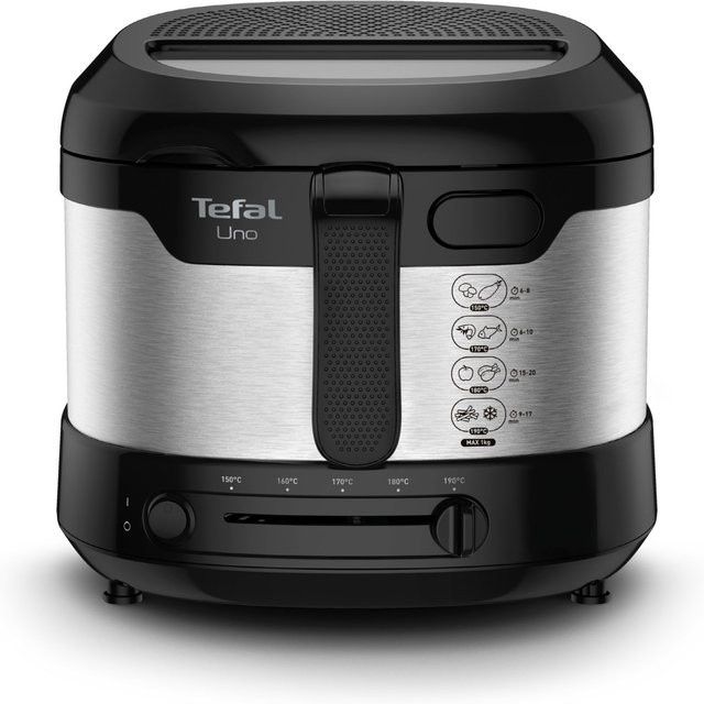 Tefal Uno M Fritteuse FF215D in Schwarz und Edelstahl - Bild 2