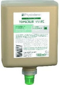 Physioderm Topscrub Nature Handreiniger, 1000 ml, mit Olivenkernmehl - Bild 1