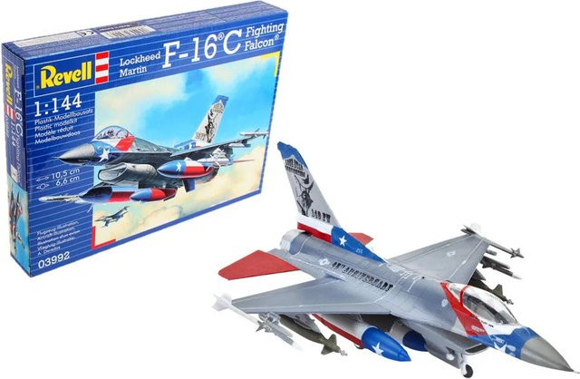 Revell Lockheed Martin F-16C Fighting Falcon USAF, Modellbau, 1:144, ab 10 Jahren - Bild 1
