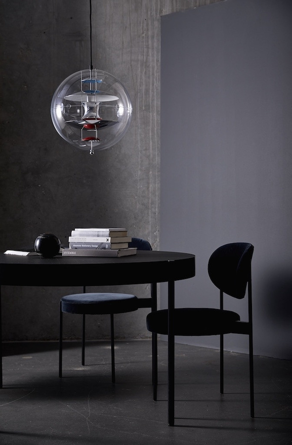Verpan Vp Globe Pendelleuchte in Transparent und Silber mit kugelförmigem Design - Bild 3
