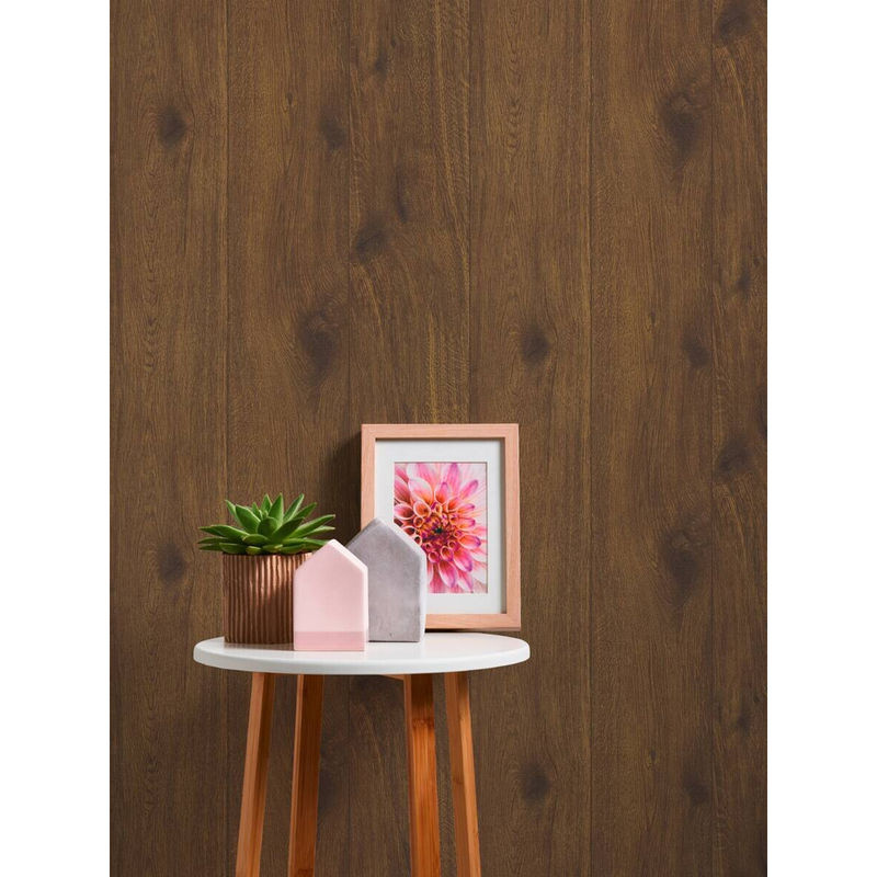A.S. Création Vliestapete Best of Wood´n Stone Holz Nussbaum Braun B/H/T: 53 x 1005 x 9,5 cm - Bild 3