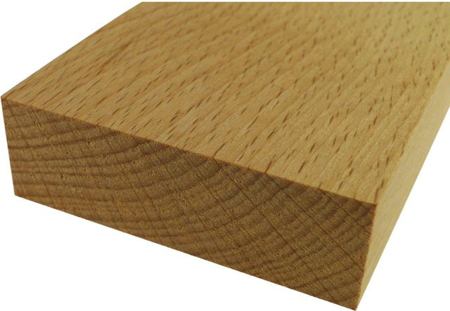 Döllken Profiles Rechteckleiste aus Buche, braun, B/H/T: 20 x 5 x 1000 mm - Bild 1