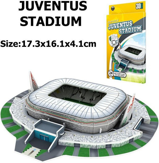 Yiran bag Miniatur Fußballfeld 3D DIY Puzzle, ab 3 Jahren - Bild 1