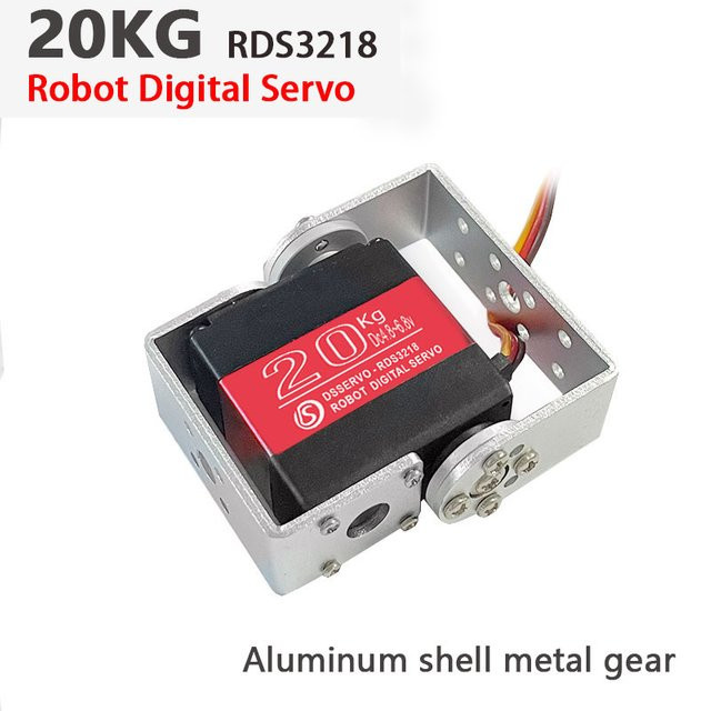 Dsservo Roboter Servo, Dual-Achsen, Hohes Drehmoment, Metall, Digital - Bild 1
