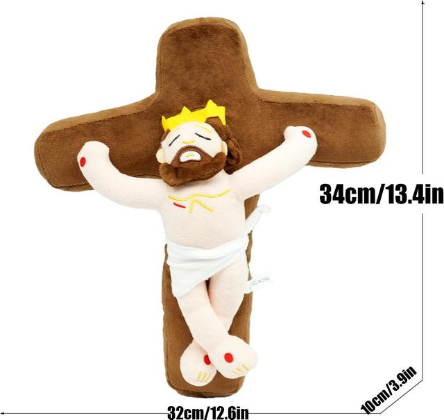 Yiran toy Jesus Plüschpuppe Maria, Stofftier, bunt - Bild 1