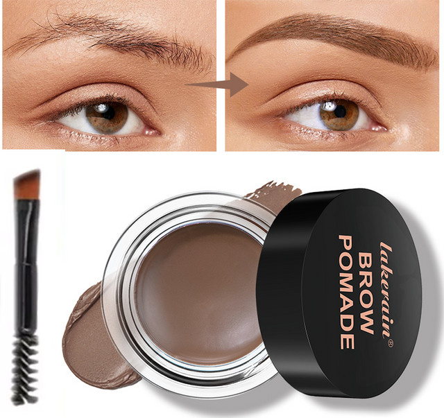 Lakerain Brow Pomade, Augenbrauen-Paste, Natürlich - Bild 1