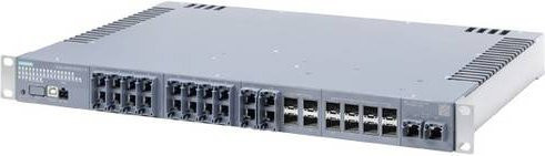 Siemens 6GK5334-3TS00-4AR3 Industrial Ethernet Switch in Grau - Bild 1